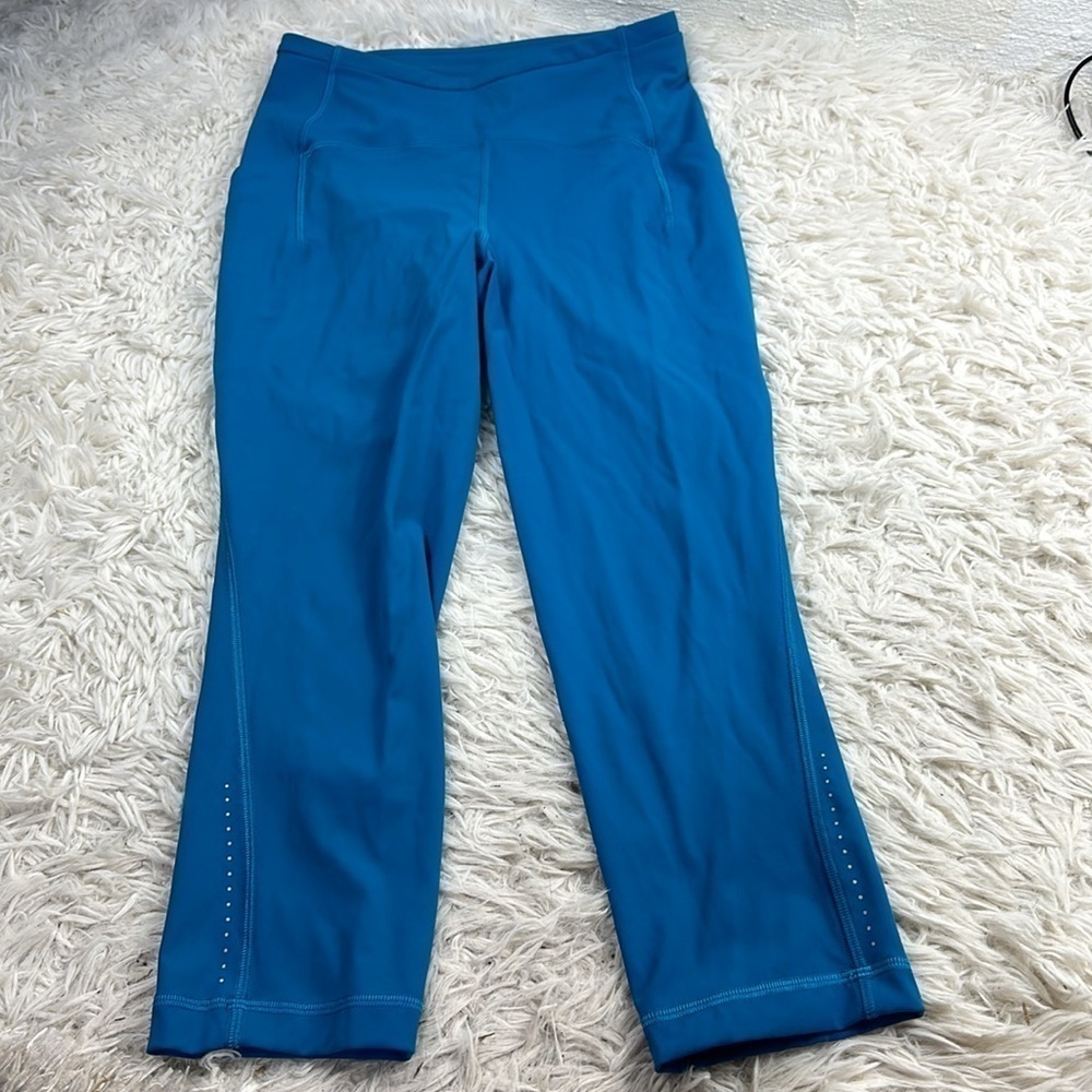 Lululemon Swift Speed High-Rise Crop 21" Blue